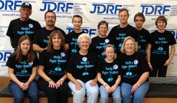 Jdrf Walk To Cure Diabetes T-Shirt Photo