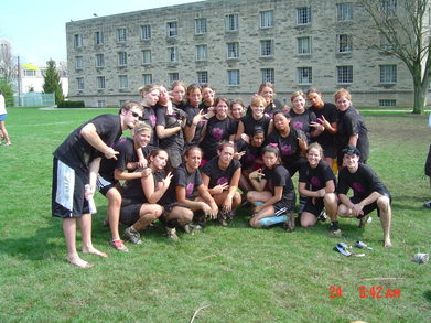 Kappa Kappa Gamma Powder Puff Football Champs '07! T-Shirt Photo