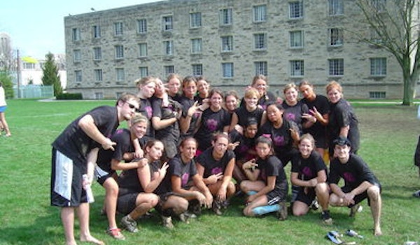 Kappa Kappa Gamma Powder Puff Football Champs '07! T-Shirt Photo