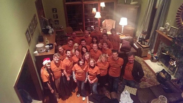 Knuth Family Thanksgiving Bonding T-Shirt Photo