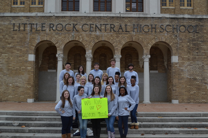 Tiger Staff Loves Custom Ink Tees! T-Shirt Photo