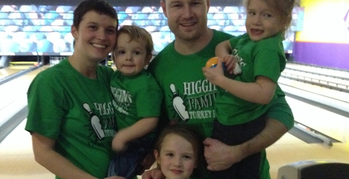 A Family That Bowls Together... T-Shirt Photo