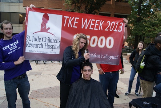 Tke Week 2013  Head S Have For St. Jude Children's Hospital T-Shirt Photo