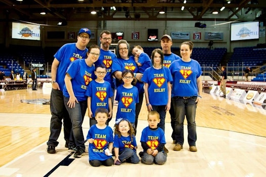 Team Kolby Supporting Diabetes Research! T-Shirt Photo