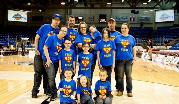 Team Kolby Supporting Diabetes Research! T-Shirt Photo