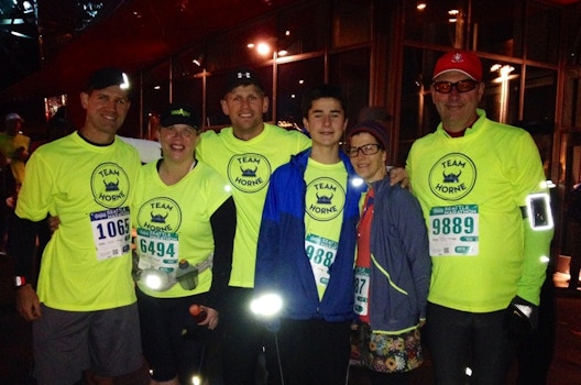 Family Reunion / Seattle Half Marathon T-Shirt Photo