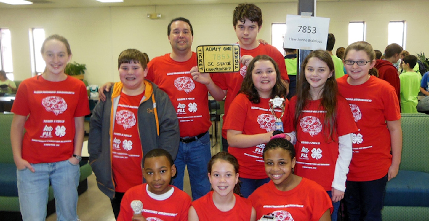 First Lego League Champions! T-Shirt Photo