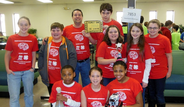 First Lego League Champions! T-Shirt Photo