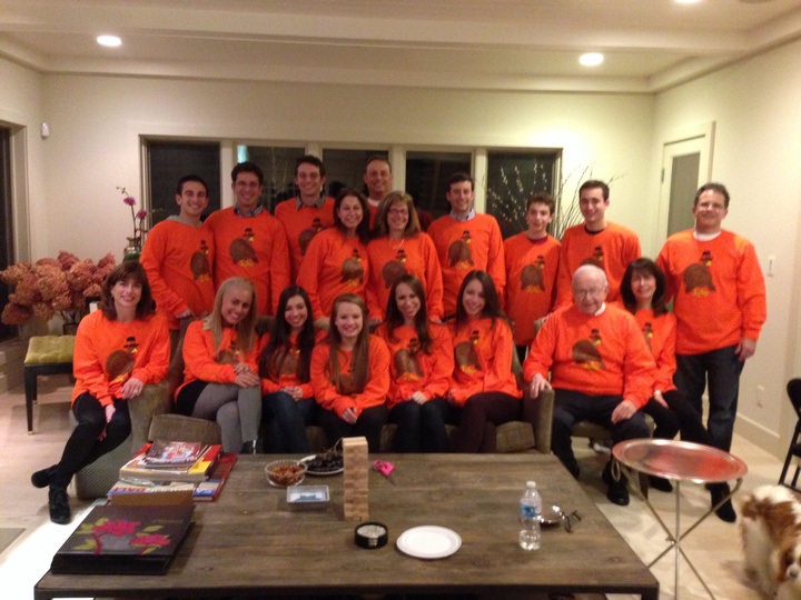 Family Thanksgiving T-Shirt Photo