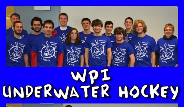 Wpi Underwater Hockey Team T-Shirt Photo