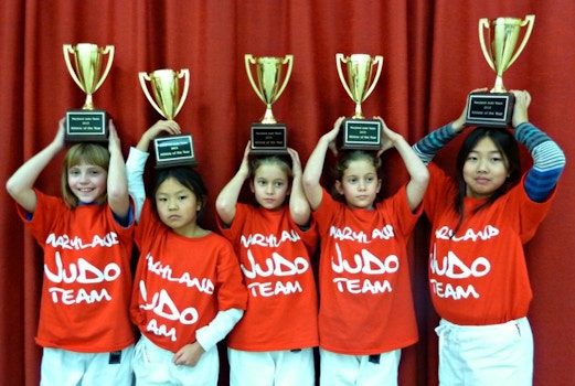 Five National Judo Champs Sport Their Custom Ink! T-Shirt Photo