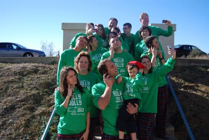 Mickiewicz Et. Al. Family Xmas 2013 T-Shirt Photo