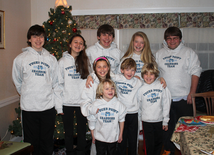 The Official Crabbing Team Uniforms Arrive! T-Shirt Photo