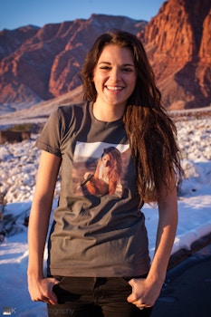 Lauren Wearing Her Shirt! T-Shirt Photo