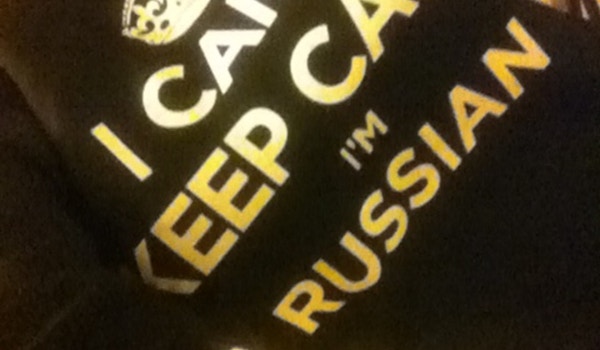 I Can't Keep Calm I'm Russian T-Shirt Photo