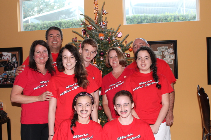 N#Shtag Merry Rossmas T-Shirt Photo