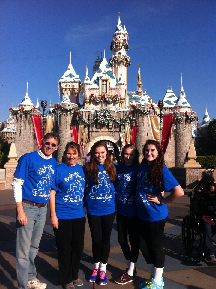 The Liegler League At Disneyland 2014 T-Shirt Photo