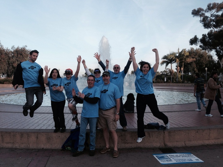 The Jaffe Clan Gather In Southern California For Their Family Reunion.  T-Shirt Photo