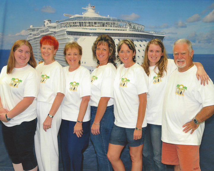 Family Cruise On The Oasis Of The Seas T-Shirt Photo