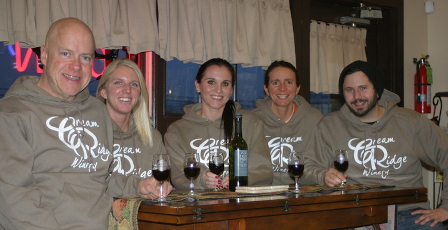 Craft Winemakers Warm For Winter In Our New Hoodies! T-Shirt Photo