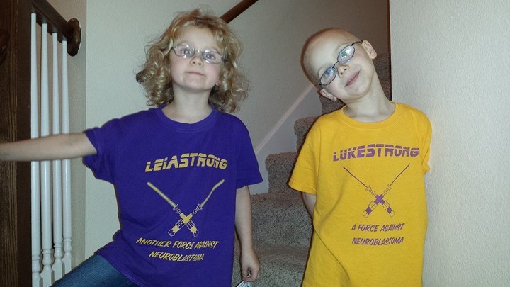 Team Luke Strong! T-Shirt Photo
