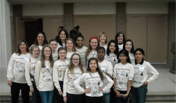 Making History With Beta At Madras Middle School T-Shirt Photo