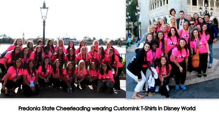 Fredonia State Cheerleading T-Shirt Photo