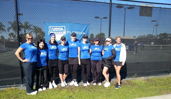 Picture of We Play Florida Tennis! Custom T-Shirt Design We Play Florida Tennis! T-Shirt Photo
