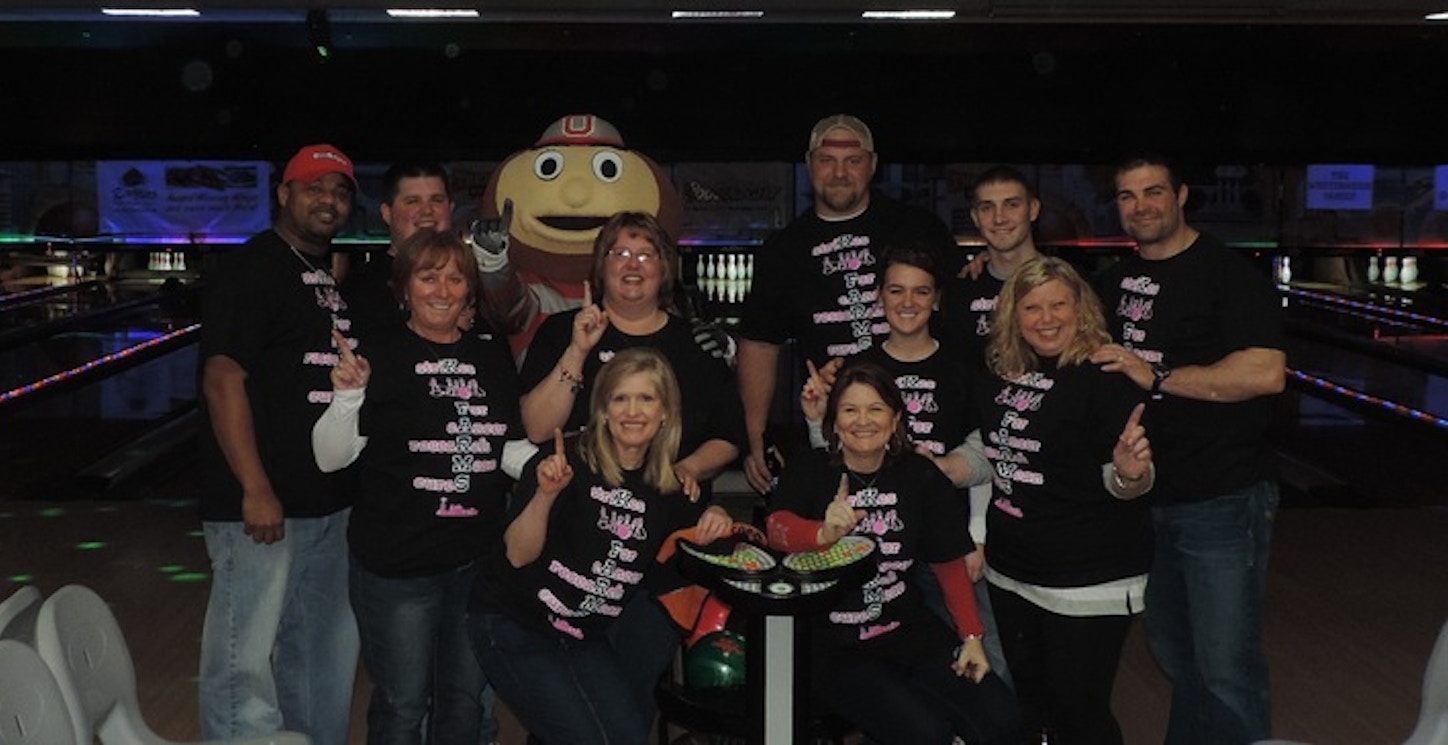 K Farms Buckeye Cruise For Cancer Bowling Event T-Shirt Photo
