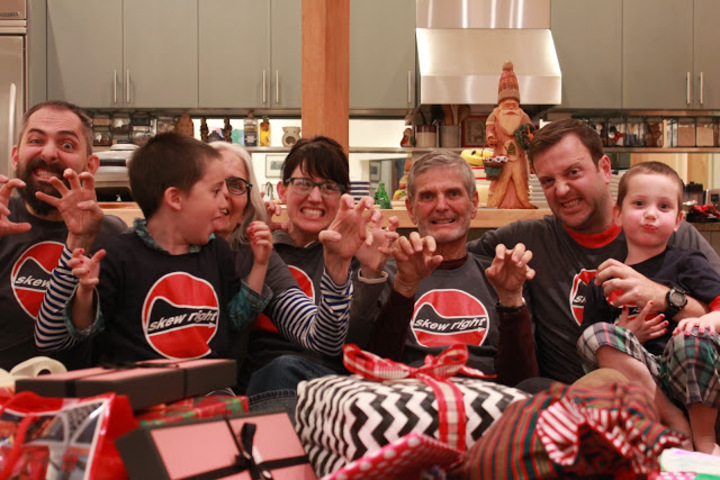 Skew Right And Beat Cancer T-Shirt Photo