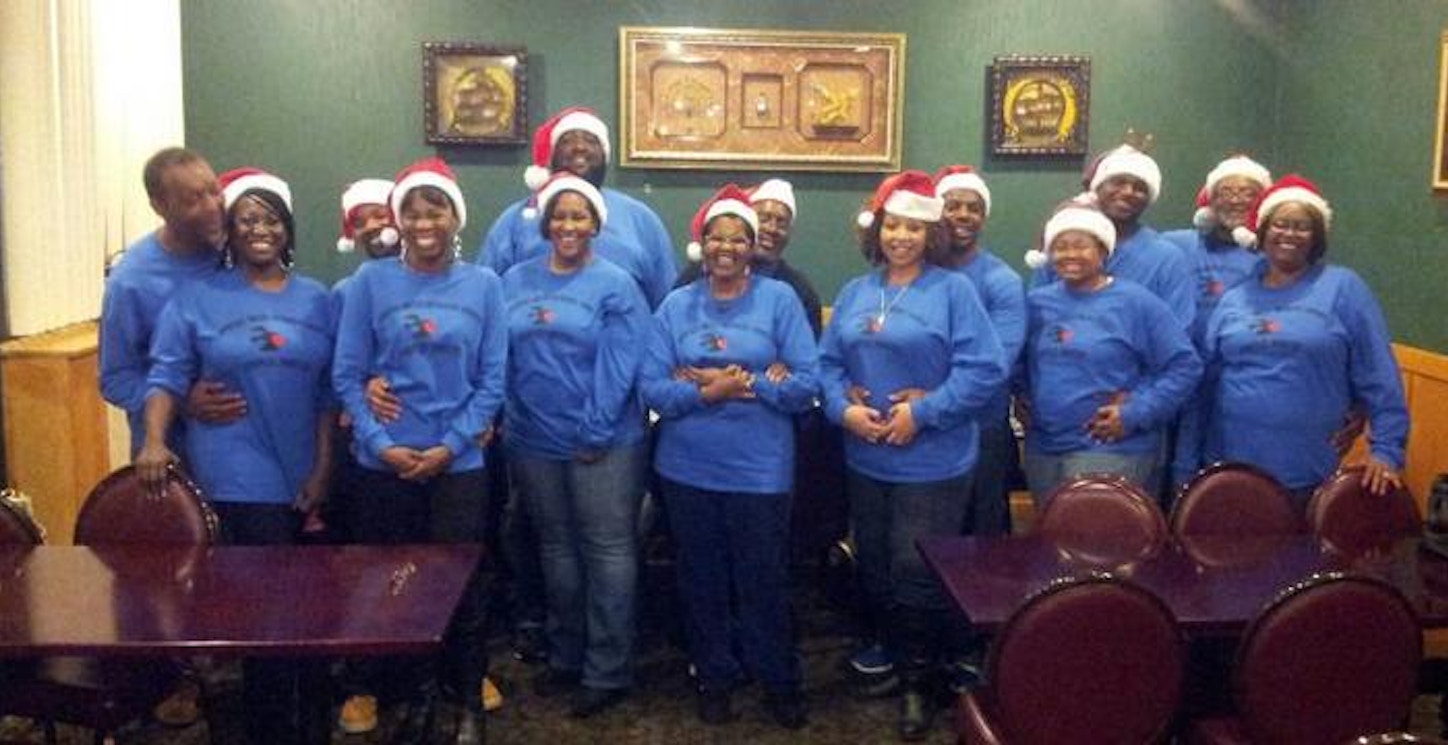 Picture of Couples Ministry Christmas Dinner Custom T-Shirt Design Couples Ministry Christmas Dinner T-Shirt Photo