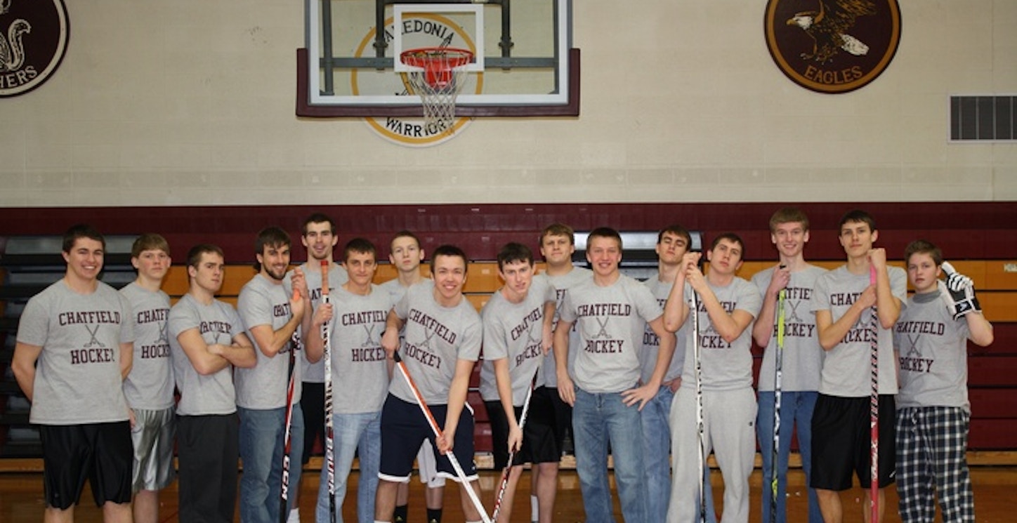 Picture of Chatfield Hockey Team Custom T-Shirt Design Chatfield Hockey Team T-Shirt Photo