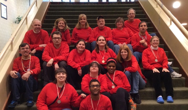2014 Plymouth Canton Special Olympics Winter Games Team T-Shirt Photo