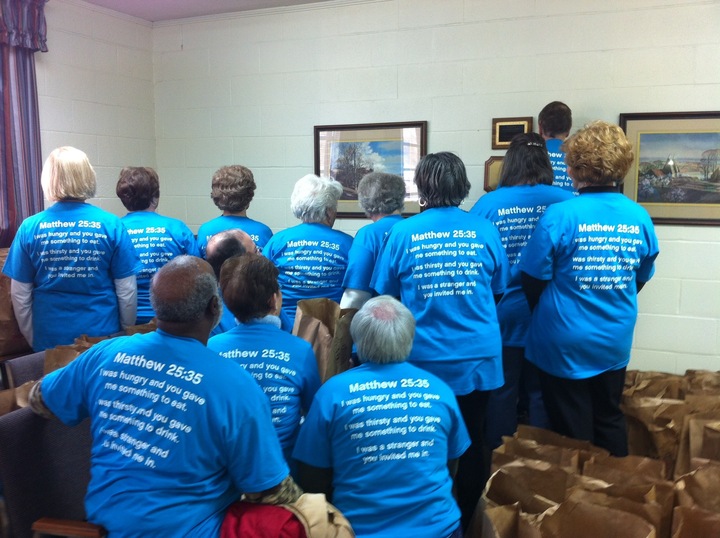 Volunteer At Work T-Shirt Photo