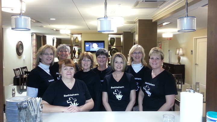 Serving Dinner At The Ronald Mc Donald House T-Shirt Photo