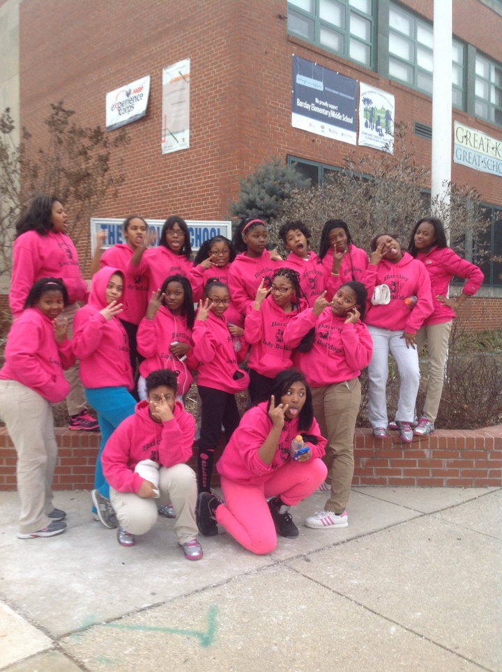 Barclay Middle School Girls Volleyball Team T-Shirt Photo