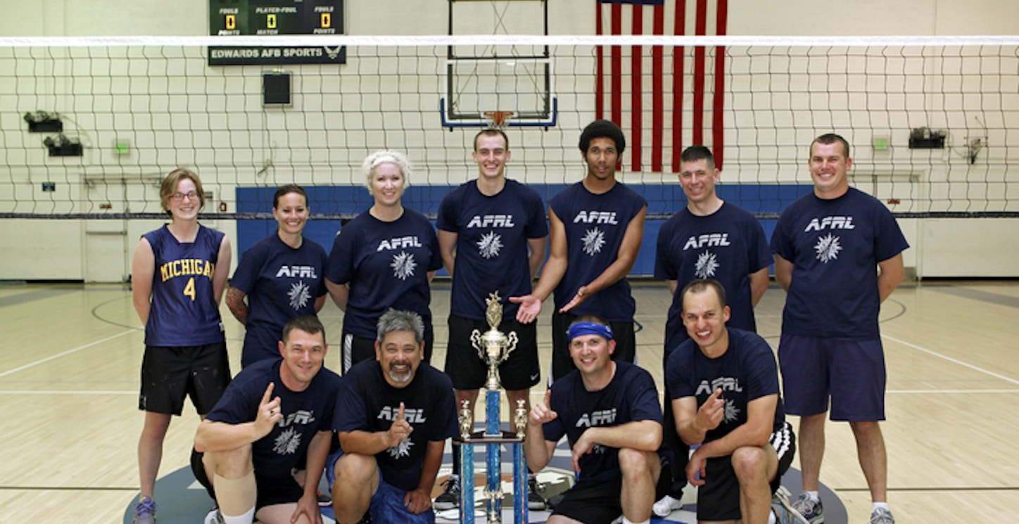 Afrl Intramural Volleyball Champs! T-Shirt Photo