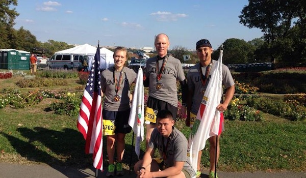 Marine Corps Marathon Veterans Team T-Shirt Photo