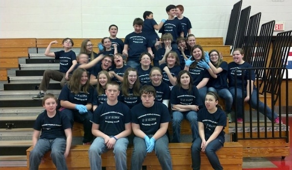 Picture of 2014 Middle School Science Fair Custom T-Shirt Design 2014 Middle School Science Fair T-Shirt Photo