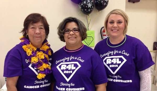 Picture of We Are Avenging For A Cure! We Are The Cancer Crushers. Custom T-Shirt Design We Are Avenging For A Cure! We Are The Cancer Crushers. T-Shirt Photo