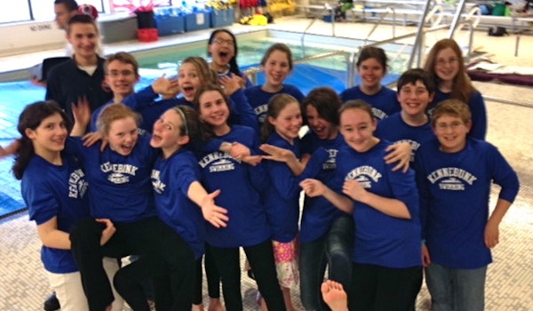 Picture of Msk Swim Team Custom T-Shirt Design Msk Swim Team T-Shirt Photo