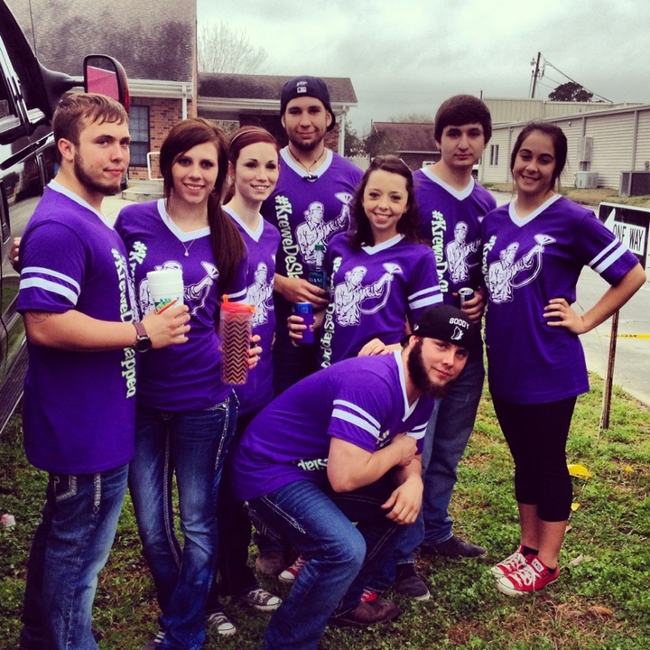 Krewe De Slapped   Mardi Gras 2014 T-Shirt Photo