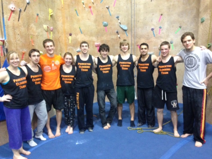 Princeton Climbing Team T-Shirt Photo