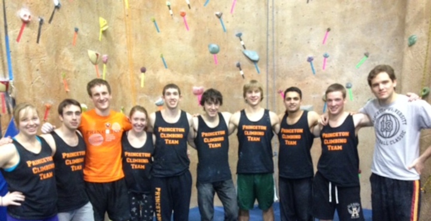 Princeton Climbing Team T-Shirt Photo
