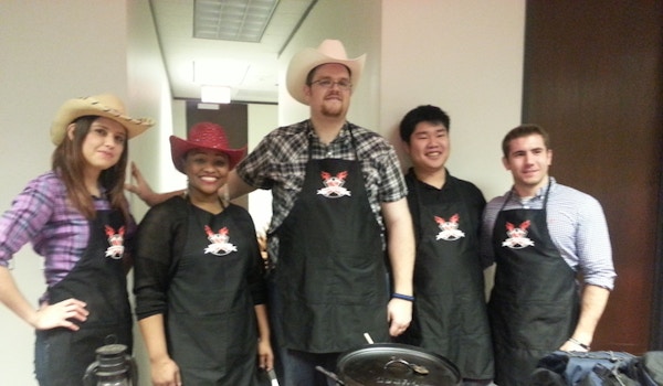 Picture of Book Cookers Camp Fire Chili Custom T-Shirt Design Book Cookers Camp Fire Chili T-Shirt Photo