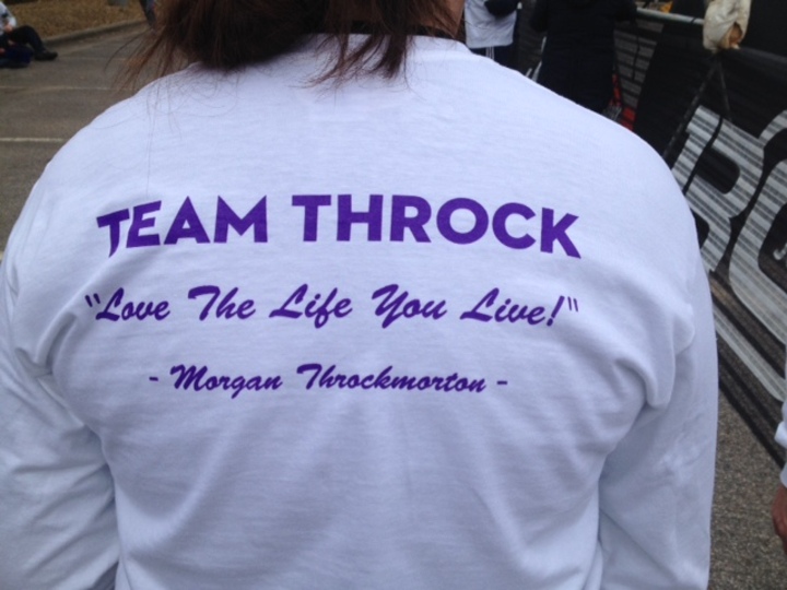 Team Throck   Get Your Rear In Gear 2014 T-Shirt Photo
