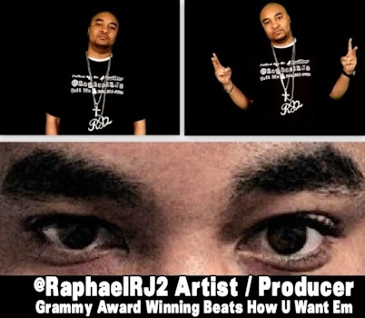 Raphael Rj2 Artist And Producer Of Grammy Award Winning Beats How U Want Em T-Shirt Photo