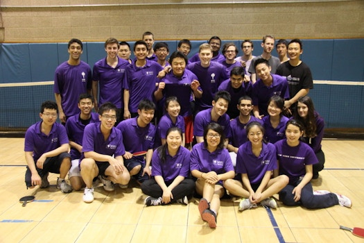 Nyu Table Tennis Team T-Shirt Photo