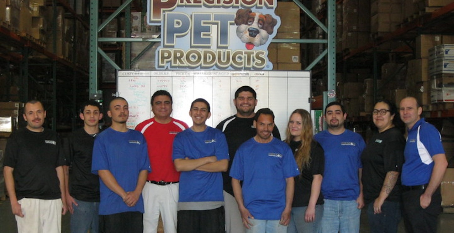Precision Pet Products Employee Team Photo T-Shirt Photo