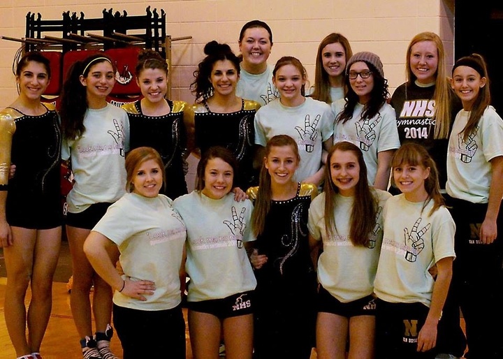 Look Ma No Hands Nhs Gymnastics Sectionals Shirts T-Shirt Photo